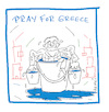 Cartoon: Pray for Greece (small) by Hayati tagged griechenland,greece,yunanistan,grieche,brandkadastrophe,waldbrand,ormanyangini,yangin,hitze,solidaritaet,cartoon,karikatur,hayati,boyacioglu,berlin