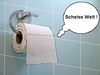 Cartoon: Scheiss Welt (small) by sier-edi tagged scheiss,toilettenpapier,welt