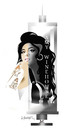 Cartoon: AMY WINEHOUSE (small) by donquichotte tagged amy