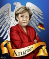 Cartoon: Angela Merkel (small) by lexluther tagged merkel angela deutschland bundesrepublik bundeskanzler bundeskanzlerin