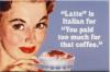 Cartoon: Too Much For Coffee (small) by jellyfish333 tagged latte,too,much,for,coffee,italian