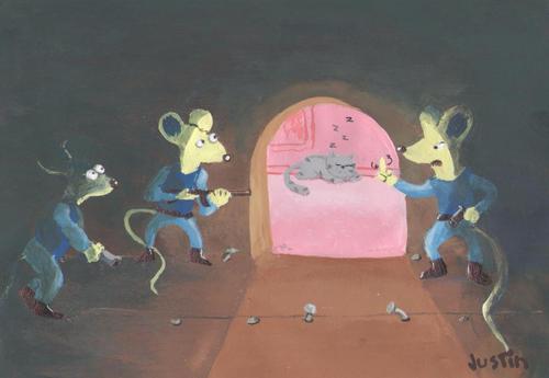 Cartoon: Comand rats (medium) by claude292 tagged war