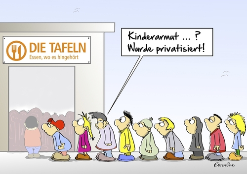 Cartoon: privatisierte Kinderarmut (medium) by Marcus Gottfried tagged armut,hartz4,kinderarmut,tafel,essen,speise,armenhaus,armeinspeisung,unterstützung,arm,reich,gesellschaft,privatisiert,privatisierung,hunger,satt,freude,marcus,gottfried,cartoon,karikatur,armut,hartz4,kinderarmut,tafel,essen,speise,armenhaus,armeinspeisung,unterstützung,arm,reich,gesellschaft,privatisiert,privatisierung,hunger,satt,freude,marcus,gottfried,cartoon,karikatur