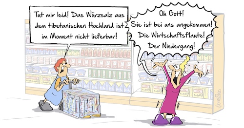 Cartoon: Wirtschaftsflaute (medium) by Marcus Gottfried tagged wirtschaft,flaute,import,export,binnenwirtschft,wirtschaft,flaute,import,export,binnenwirtschft