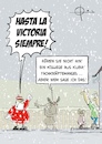 Cartoon: 20211201-VictoriaSiempre (small) by Marcus Gottfried tagged weihnachten fachkräfte fachkräftemangel elch kuba nikolaus rudolph rentier