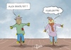 Cartoon: 20251027-Vogelgrippe (small) by Marcus Gottfried tagged vogelgrippe,schnupfen,erkältung,winter,herbst,vogelscheuche