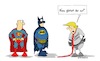 Cartoon: Captain Chaos (small) by Marcus Gottfried tagged supermann batman superman helden held marvel comic us sousa trump präsident überschätzung selbstüberschätzung staunen freunde marcus gottfried cartoon karikatur