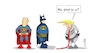 Cartoon: Captainchaos (small) by Marcus Gottfried tagged trump,shutdown,usa,us,beamten,amerika,steuern,geld,haushalt,streik