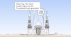 Cartoon: Frauenbeauftragte 2 (small) by Marcus Gottfried tagged frauenbeauftragte,kirche,christ,moslem,moschee,mann,frau,gleichstellung,wert,wertschätzung,kultur