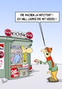 Cartoon: Kiosk (small) by Marcus Gottfried tagged kiosk,zigaretten,gesundheit,werbung,krebs,lunkenkrebs,marcus,gottfried,cartoon,karikatur,büdchen,verkauf,kunde,impotenz,impotent,vorzug,lieber