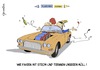 Cartoon: Müll und Strom (small) by Marcus Gottfried tagged müll,strom,auto,umwelt,schutz,nachhaltigkeit,batterie,flasche,dose,pfand,umweltschutz,sauber,rein,marcus,gottfried,cartoon,karikatur