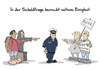 Cartoon: Schuldfrage (small) by Marcus Gottfried tagged flüchtling,flüchtlingspolitik,umgang,hilfe,schuld,schuldiger,polizei,prügelknabe,politik,politikversagen,asyl,ankunft,freunde,freund,marcus,gottfried,cartoon,karikatur
