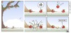 Cartoon: Smoothie (small) by Marcus Gottfried tagged frucht,apfel,baum,apfelbaum,marcus,gottfried,cartoon,karikatur,fallobst,smoothie,obstsaft,püree,matsch,aufschlag,vitamine,unfall