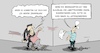 Cartoon: Zwang (small) by Marcus Gottfried tagged polizei,zwang,unmittelbarer,gewalt,polizeigewalt,festnahme