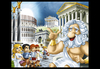 Cartoon: Board game design - detail (small) by Nicoleta Ionescu tagged board game ancient rome