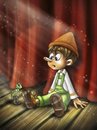Cartoon: Pinocchio (small) by Nicoleta Ionescu tagged pinocchio cartoon character