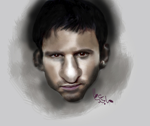 Cartoon: Messi (medium) by Majid Atta tagged majid,atta