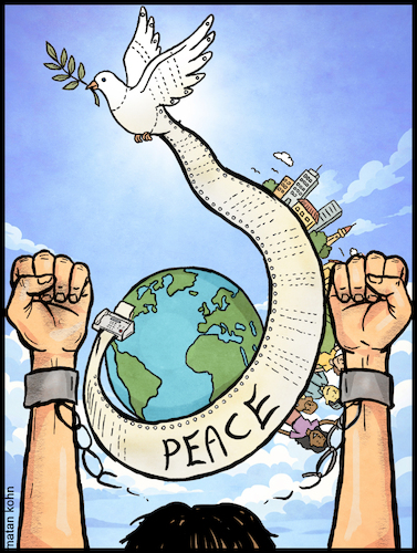 Cartoon: Peace (medium) by matan_kohn tagged peace