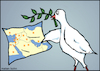 Cartoon: No peace in the Middle East (small) by matan_kohn tagged middle,east,war,peace,israel,iran,iraq,gaza,palastin