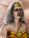 Cartoon: Old Wonder Woman (small) by matan_kohn tagged old,wonder,woman,comics,funny,matan,kohn