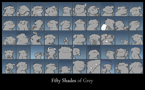 Cartoon: Fifty Shades of Grey (medium) by Thomas Martin tagged 50,grey,of,shades,fifty