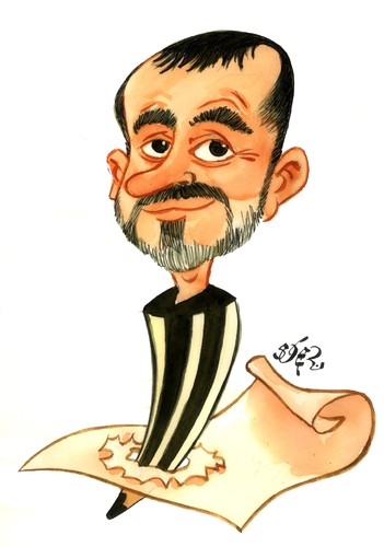 Cartoon: JAUME CAPDEVILA KAP (medium) by SOLER tagged kap,humorista,caricatura