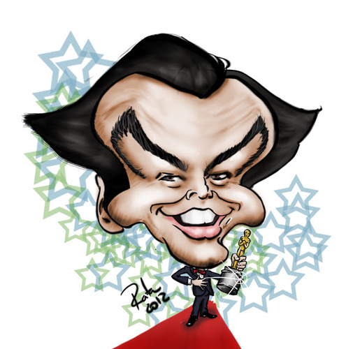 Cartoon: Celebrities (medium) by rafaellewin tagged charges,caricature,chavez,hugo,roussef,dilma,streep,meryl,niro,de,robert,nicholsson,nicholson,jack,houston,whitney