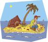 Cartoon: Prospectus Language (small) by Davor tagged holiday island isle palm tree travel leisure vacances ferien urlaub insel prospekt