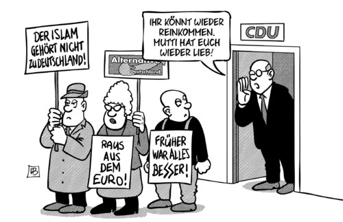 AfD und Mutti AfD und Mutti