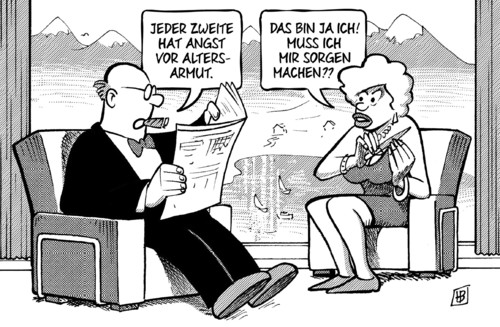 Angst vor Altersarmut Angst vor Altersarmut