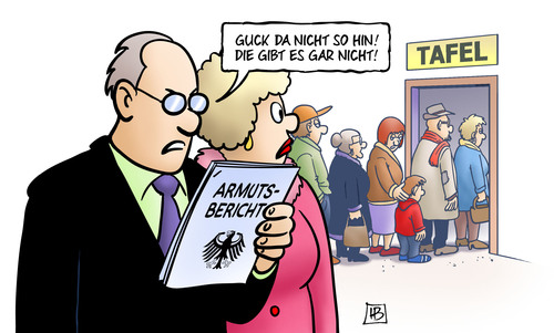 Cartoon: Armutsbericht verabschiedet (medium) by Harm Bengen tagged armutsbericht,armut,reichtum,tafel,bundesregierung,rösler,leyen,bundestag,schönen,geschönt,frisieren,fälschen,harm,bengen,cartoon,karikatur,armutsbericht,armut,reichtum,tafel,bundesregierung,rösler,leyen,bundestag,schönen,geschönt,frisieren,fälschen,harm,bengen,cartoon,karikatur