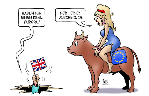 Cartoon: Brexit-Deal (medium) by Harm Bengen tagged brexit,deal,europa,stier,gb,uk,may,durchbruch,harm,bengen,cartoon,karikatur,brexit,deal,europa,stier,gb,uk,may,durchbruch,harm,bengen,cartoon,karikatur