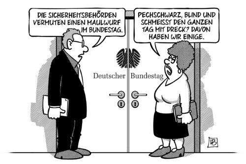 Bundestags-Maulwurf Bundestags-Maulwurf