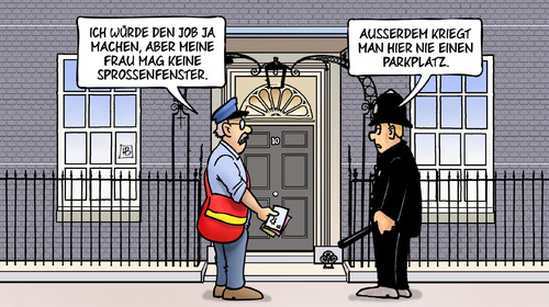 Cartoon: Cameron-Nachfolge (medium) by Harm Bengen tagged job,premierminister,frau,sprossenfenster,briefträger,polizist,bobby,parkplatz,dowingstreet,briten,cameron,nachfolge,austreten,eu,europa,brexit,uk,gb,referendum,abstimmung,austritt,harm,bengen,cartoon,karikatur,job,premierminister,frau,sprossenfenster,briefträger,polizist,bobby,parkplatz,dowingstreet,briten,cameron,nachfolge,austreten,eu,europa,brexit,uk,gb,referendum,abstimmung,austritt,harm,bengen,cartoon,karikatur