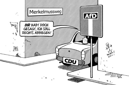 CDU-Sackgasse CDU-Sackgasse