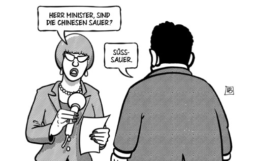 Chinesen sauer