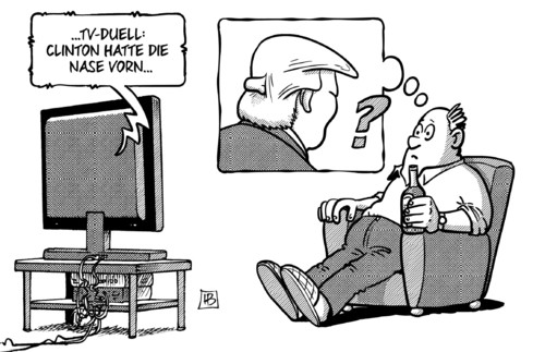 Clinton hat Nase vorn Clinton hat Nase vorn