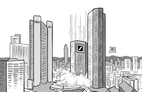 Dt. Bank-Absturz Dt. Bank-Absturz