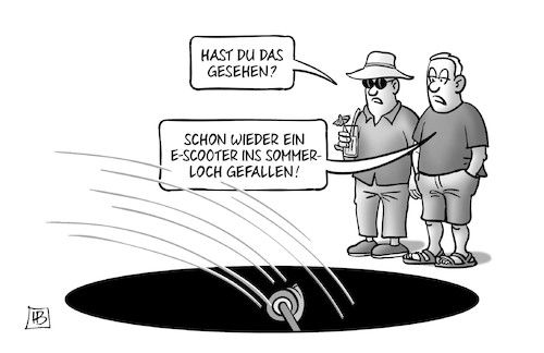 E-Scooter und Sommerloch E-Scooter und Sommerloch