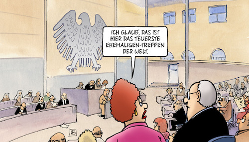 Cartoon: Ehemaligen-Treffen (medium) by Harm Bengen tagged teuer,ehemaligen,treffen,schuldenpaket,sondervermögen,bundestag,schuldenbremse,harm,bengen,cartoon,karikatur,teuer,ehemaligen,treffen,schuldenpaket,sondervermögen,bundestag,schuldenbremse,harm,bengen,cartoon,karikatur