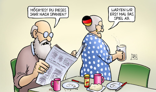 EM  Deutschland-Spanien