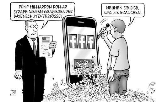 Facebook-Milliardenstrafe Facebook-Milliardenstrafe