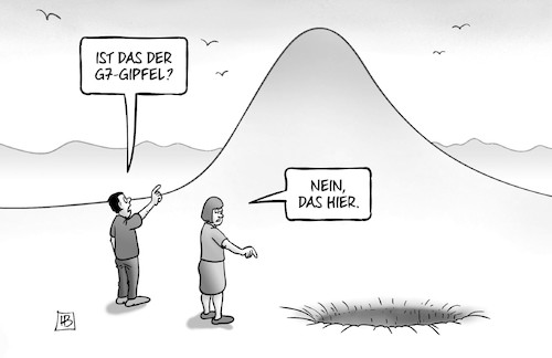 G7-Gipfel und Tal G7-Gipfel und Tal