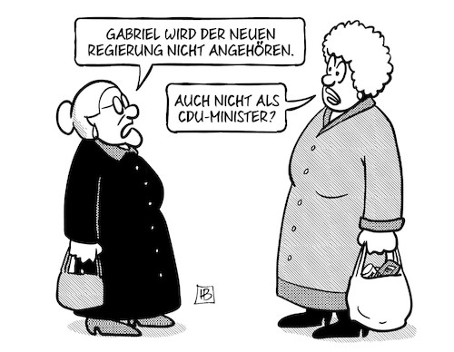 Gabriel kein Minister