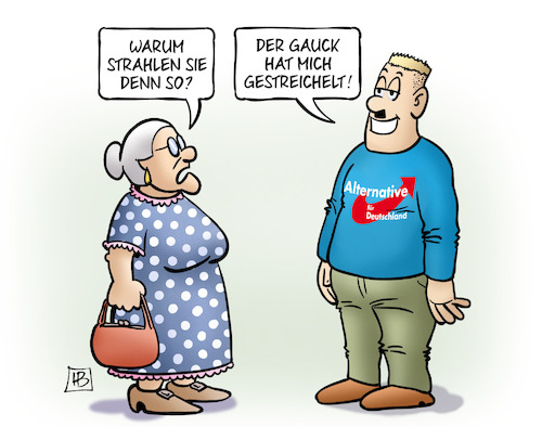 Cartoon: Gauck streichelt (medium) by Harm Bengen tagged gauck,exbundespräsident,streichelt,rechtsextreme,nazis,afd,toleranz,susemil,harm,bengen,cartoon,karikatur,gauck,exbundespräsident,streichelt,rechtsextreme,nazis,afd,toleranz,susemil,harm,bengen,cartoon,karikatur