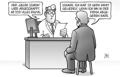 Gelber Schein Gelber Schein