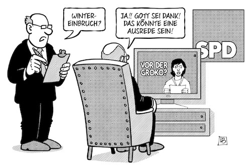 Groko und Wintereinbruch