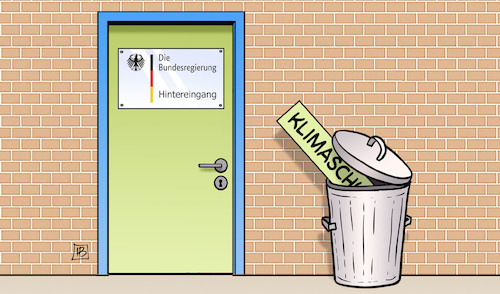 Cartoon: Klimaschutz im Müll (medium) by Harm Bengen tagged klimaschutz,klimawandel,heizungsgesetz,hintereingang,bundesregierung,mülleimer,harm,bengen,cartoon,karikatur,klimaschutz,klimawandel,heizungsgesetz,hintereingang,bundesregierung,mülleimer,harm,bengen,cartoon,karikatur