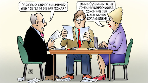 Lindner in die Wirtschaft