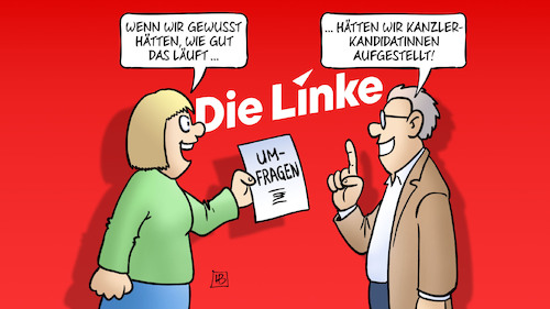 Linke im Aufwind